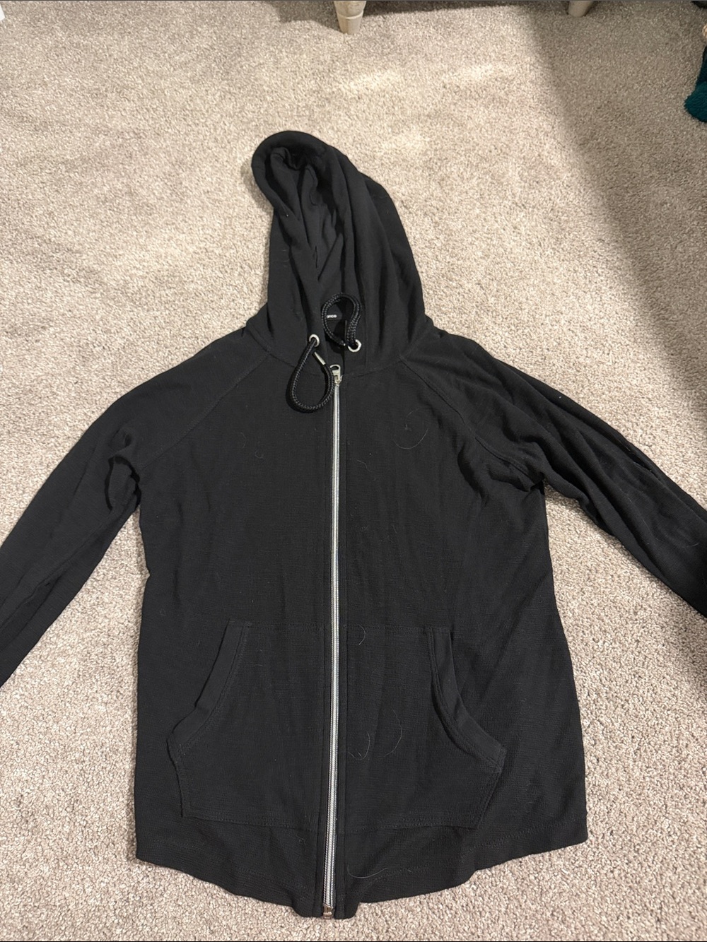 Calvin Klein Performance Black Zip-Up Hoodie